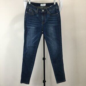 NWOT SENE Studios Medium/Dark Wash Skinny Bespoke Custom Made Denim Jeans